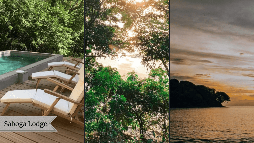 Saboga lodge beach rentals in Panama Saboga Island