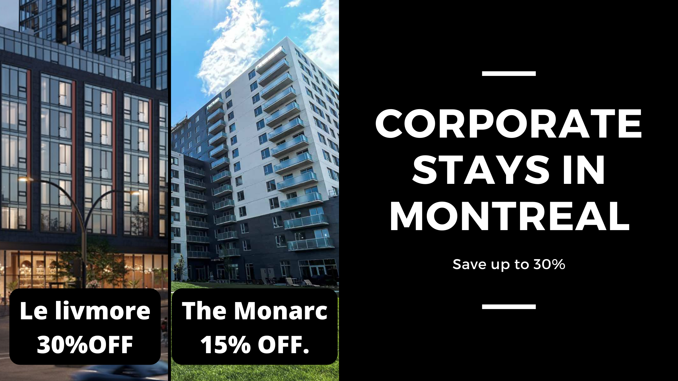 Montreal is a happening city with a lot to offer the corporate traveller. If you're planning a stay here for business purposes, there are a few things you can do to make the most of your trip. In this blog post, we'll explore some tips on how to make the most of your corporate stay in Montreal and we will offer you our best weekly offers in Montreal.