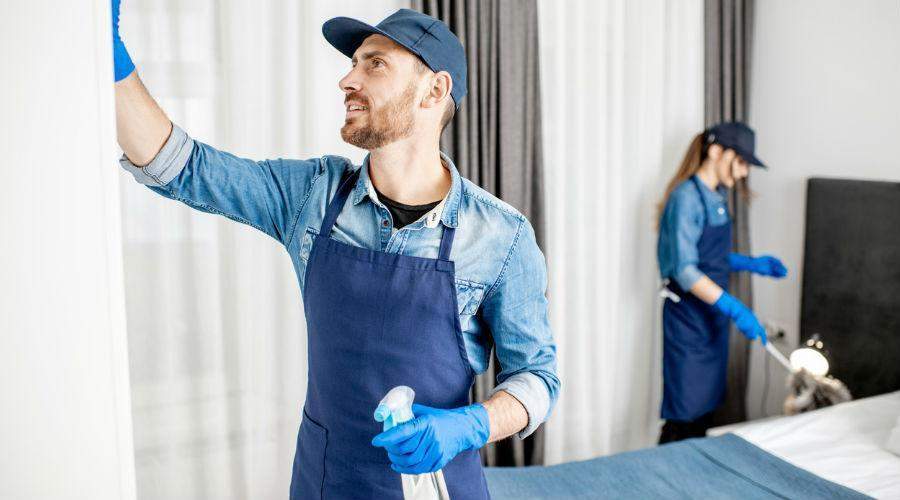 At Corporate Stays have safe keyless access and food delivery services.