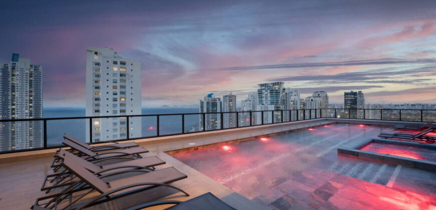 Serviced Studio with City & Ocean View in Panama