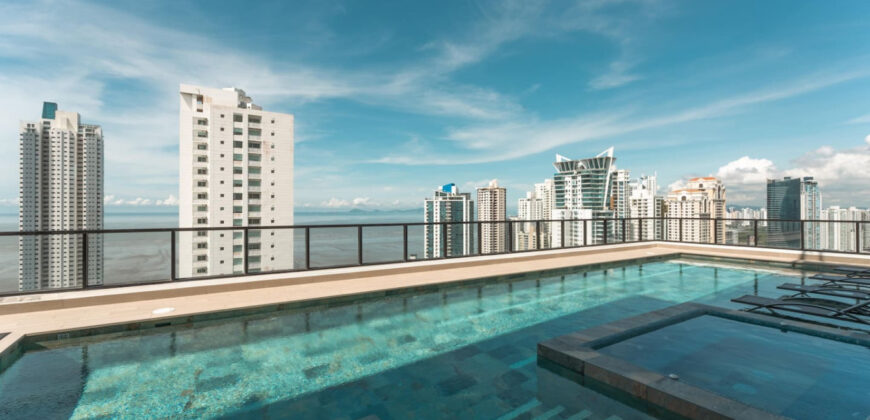 Serviced Studio with City & Ocean View in Panama