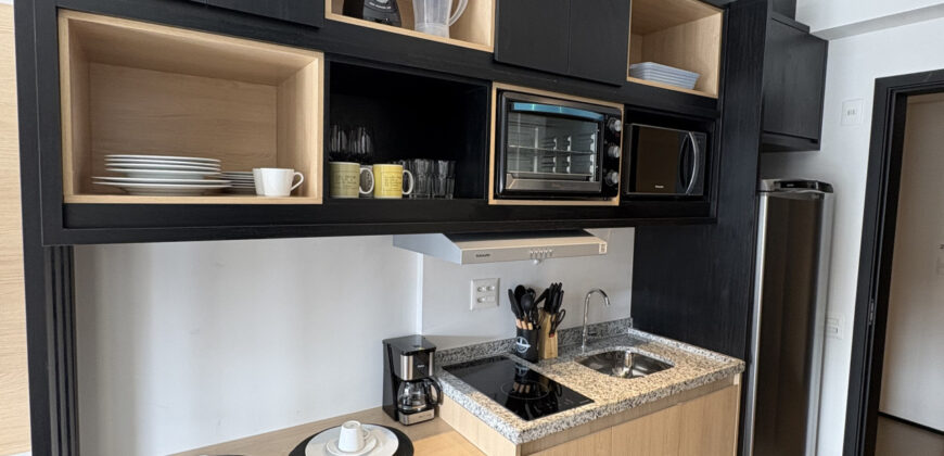 Furnished Studio in São Paulo On Jurupis with City Views, Pool & Gym Access | Corporate Stays