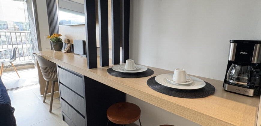 Furnished Studio in São Paulo On Jurupis with City Views, Pool & Gym Access | Corporate Stays