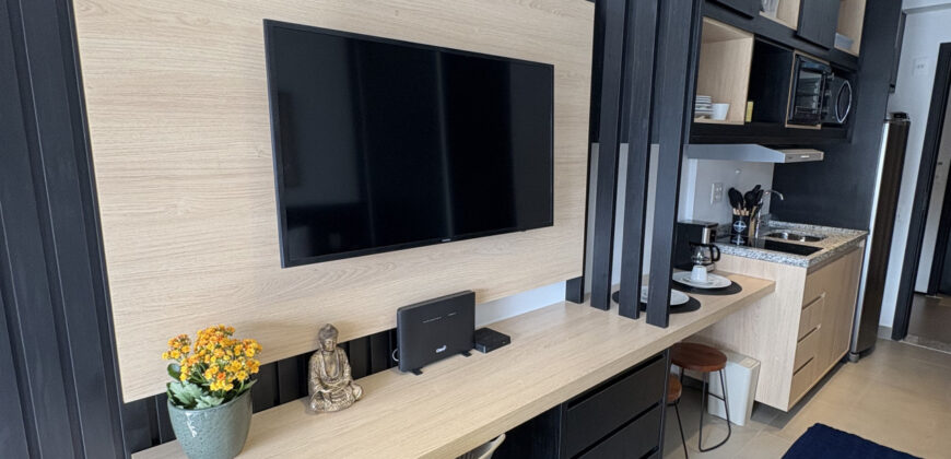Furnished Studio in São Paulo On Jurupis with City Views, Pool & Gym Access | Corporate Stays