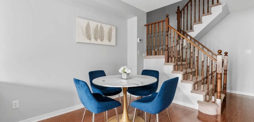 Contemporary 3BR Townhouse in Ajax