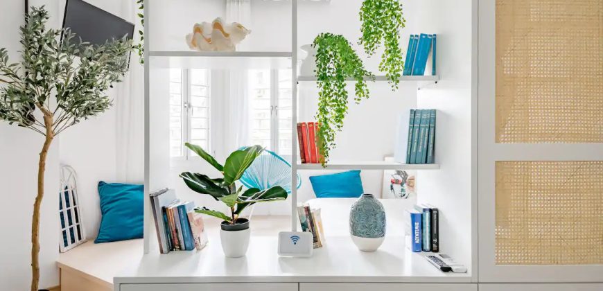 Blue Accented Boutique Apartment