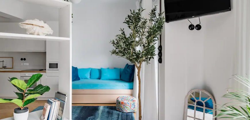 Blue Accented Boutique Apartment