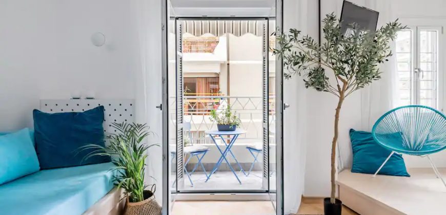 Blue Accented Boutique Apartment