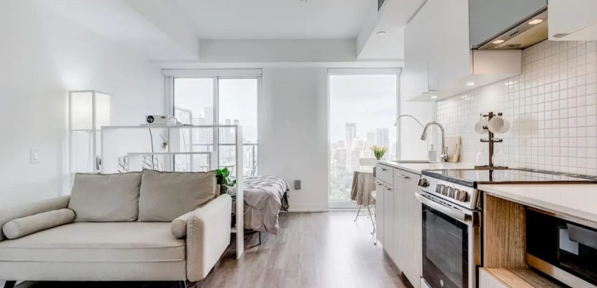 Stylish Studio Apartment with Movie Theatre in Toronto